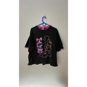 Black Vintage Disney Designs Mickey Mouse T-shirt, One size fits all